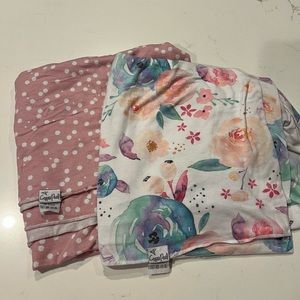 Copper Pearl Swaddles x2